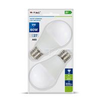 Led lemputė V-TAC A60 9W E27 4000K Dimeriuojama