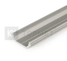 Led juostos profilis QUARTER10 BD/U6 Anoduotas aliuminis