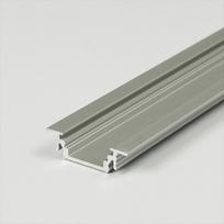 Led profilis GROOVE10 BC/UX Anoduotas aliuminis, 2m