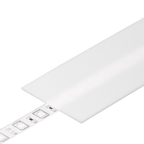 LED juostos profilio dangtelis H Baltas 2m