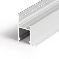 LED juostos profilis FRAME14 BC/Q Anoduotas aliuminis