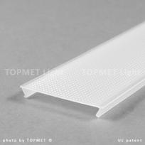 Led juostos profilio dangtelis C10 Baltas 2m