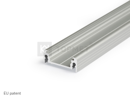 LED juostos profilis SURFACE14 Anoduotas 3m