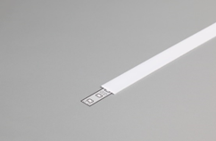 Led juostos profilio dangtelis BEGTON J Balta