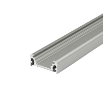 Led juostos profilis SURFACE10 BC/UX Anoduotas aliuminis 2m