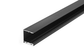 LED juostos profilis VARIO30-03 Juodas 3m