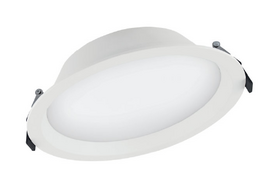 Šviestuvas DL ALU DN 25W LED 3000K Baltas
