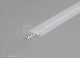 LED juostos profilio dangtelis A9 matinis 3m