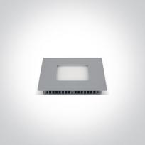 LED įleidžiama panelė Pilka 3000K