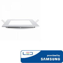 Led įmontuojama panelė PREMIUM Kvadratinė 6400K