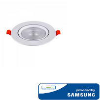 LED šviestuvas V-TAC 30W įleidžiamas 4000K Neutrali Balta