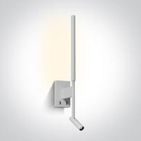 LED sieninis šviestuvas 65144/W/W Baltas, 3000K