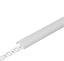 LED juostos profilio dangtelis C CLICK baltas 3m