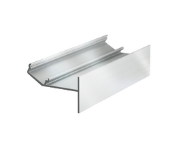LED juostos profilis GLOW12 UP A1C Neanoduotas aliuminis 3m