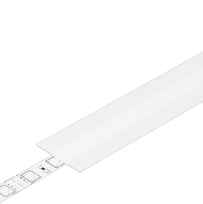 Led juostos profilio dangtelis A6 SLIDE Baltas 2m