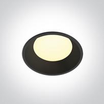 LED įleidžiamas šviestuvas 10109FD/B/V Juodas, 3000/4000/5000K, IP65