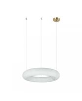 Šviestuvas pakabinamas LED 2542 Žalvario/baltos sp., 3000K, 34cm