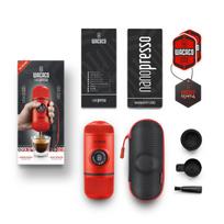 Rankinis maltos kavos aparatas WACACO NANOPRESSO LAVA RED