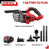ONEVAN 16KPA Elektrinis dulkių siurblys 6-in-1 Belaidis rankinis namų dulkių siurblys Grindų gyvūnų plaukų valymo įrankis Makita 18V baterijos kaišteliui 1xBattety-EU Plug