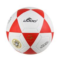 5 dydžio futbolo kamuolys PVC Atsparus dilimui Profesionalus futbolo varžybų kamuolys Unisex Vidaus ir lauko rungtynės Futbolo komandos treniruotės raudona