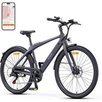 ENGWE N1 Air - Vélo électrique - 28 Pouce- Cadre en fibre de carbone - Autonomie 100 km - Batterie 36V 10Ah - Freins à disque - Gris pilka
