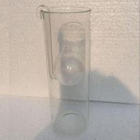 Kūrybiška skaidraus stiklo aliejaus lempa skaityklos šviesos dekoras žibalo degiklis 15cm 15cm