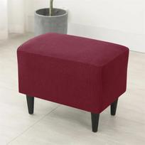 Polar Fleece Wing Chair Cover Stretch Spandex Wingback Armchair Covers Solid Color Relax Sofa Slipcovers With Seat Cushion Cover