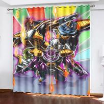 Dragon Ball Anime Užuolaidos Svetainei Miegamajam Blackout Užuolaidos 1 vnt Namų Dekoras Perforuotos Apsaugančios nuo Dulkių 100x140cm&Grommet Top