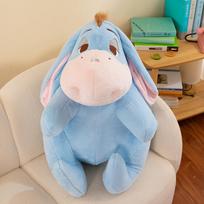 Mielas Eeyore asiliukas lėlė Pūkuotukas pliušinis žaislas audinio lėlė atrakcionų mašinos lėlė renginio gimtadienio dovana 35cm rožinė