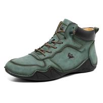 Popular men's casual shoes short boots independent station outdoor casual men's boots trendy men's shoes Martin boots 38