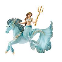 Lėlė undinė Schleich Bayala Mermaid Fela Riding Underwater Horse