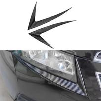 Žibinto antakiai Chevrolet Cruze Sedanas Hečbekas 2009-2014 Žibintų apdailos juostelė Anglies pluošto raštas Automobilio lipdukai imitation carbon