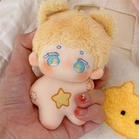 10 cm Mini Mielas Pliušinis Lėlės Žaislas Mažos Avytės Serija Jūros Žvaigždė / Normalaus Kūno Medvilninė Lėlė su Gyvūno Ausimi Uodega Mergaitei Vaikui Gimtadienio Dovana 10CM
