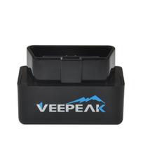 Veepeak OBDCheck VP01 į Wi-Fi adapteris OBD2 diagnostinis gedimų diagnostikos matuoklis multimetras iOS Android WiFi for iOS and Android juoda