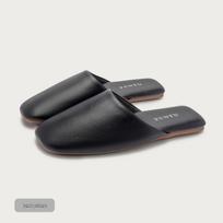 Debesinė Rudens Nude-Feel Avikailio Medvilninės Šlepetės - Prabangūs Namų Batai Vyrams ir Moterims 44/45 (fits 43-44) dramblio pilkos spalvos