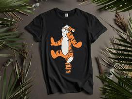 Tigras Pūkuotukas Vini Pū Vintage Gimtadienio Hoodis Marškinėliai Vyrams Moterims Unisex AD733 4XL