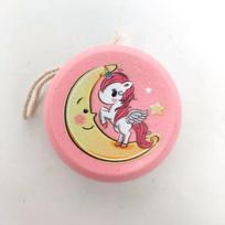 Vaikų Yoyo Ball Mieli gyvūnų piešiniai Mediniai Yoyo Žaislai Ladybug Žaislai Vaikai Yo-Yo Kūrybiški žaislai vaikams 5 cm medinis Yo Yo kamuolys