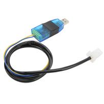 Elektrinio dviračio programuojamas USB duomenų kabelis, spartos 115200, skirtas VOTOL valdikliui EM 150 2 200 2 260 2 gray