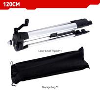 ONEVAN 1.2M/1.5M Lazerinio lygio trikojis Reguliuojamo aukščio laikiklis Sutvirtinta aliuminio prailginimo strypas Trikojis stovas Įrankis lazeriniam lygiui 1.2M Tripod
