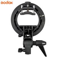 Godox S2 S Bowens laikiklis blykstės laikiklis S tipo Godox V1 V860II AD200 AD400PRO TT685 Speedlite blykstėms, snootas, softboxas S geltona