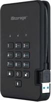Išorinis kietasis diskas HDD iStorage diskAshur2 1TB Black (IS-DA2-256-1000-B) | IS-DA2-256-1000-B | 5060220251236