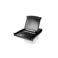 KVM LCD jungiklis ATEN CL5708M 43 cm, USB-PS/2, VGA, 8 prievadai, JAV išdėstymas | CL5708M-US | 4710469345487