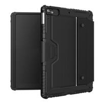 Nillkin Bumper Combo Keyboard dėklas (Backlit Version) skirtas Appl iPad 10.2 2019/2020/2021 juodos spalvos