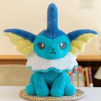 Vaporeonas Jolteonas Dideli pliušiniai žaislai Aquali lėlė Miela dekoracija Iškamšytas pliušinis pagalvė Pokémon dovana vaikams 55cm