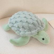 Mieli vėžlio pliušiniai žaislai Minkštas jūrų vėžlys Iškamša Pagalvė Lėlė Dovanos vaikams mergaitėms Rožinė Žalia 28cm rožinė