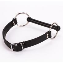 Devil Sticks Soft Lamb Leather Silicone Mouth Piece Black