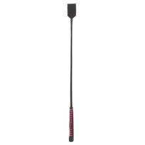 Devil Sticks Nylon Stick with Neon Strip & Goat Kid Leather Handle Nubuck Leather Top 71cm Black