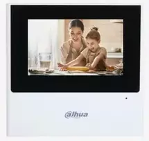 Dahua Monitor: 4.3" TFT touch screen, 480x272 resolution, IP surveillance, integrated alarm system, VTH2611L-WP