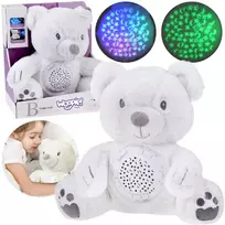 WOOPIE BABY Meškiukas pliušinis žaislas su projektoriumi Soothmaker Muzikinė dėžutė