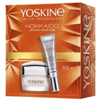 YOSKINE_SET Hokkaido Japan-Enzyme dieninis ir naktinis kremas 65+ 50ml + akių kremas 15ml